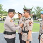 Kapolres Batu Bara Pimpin Upacara Sertijab Kabag SDM Polres Batu Bara